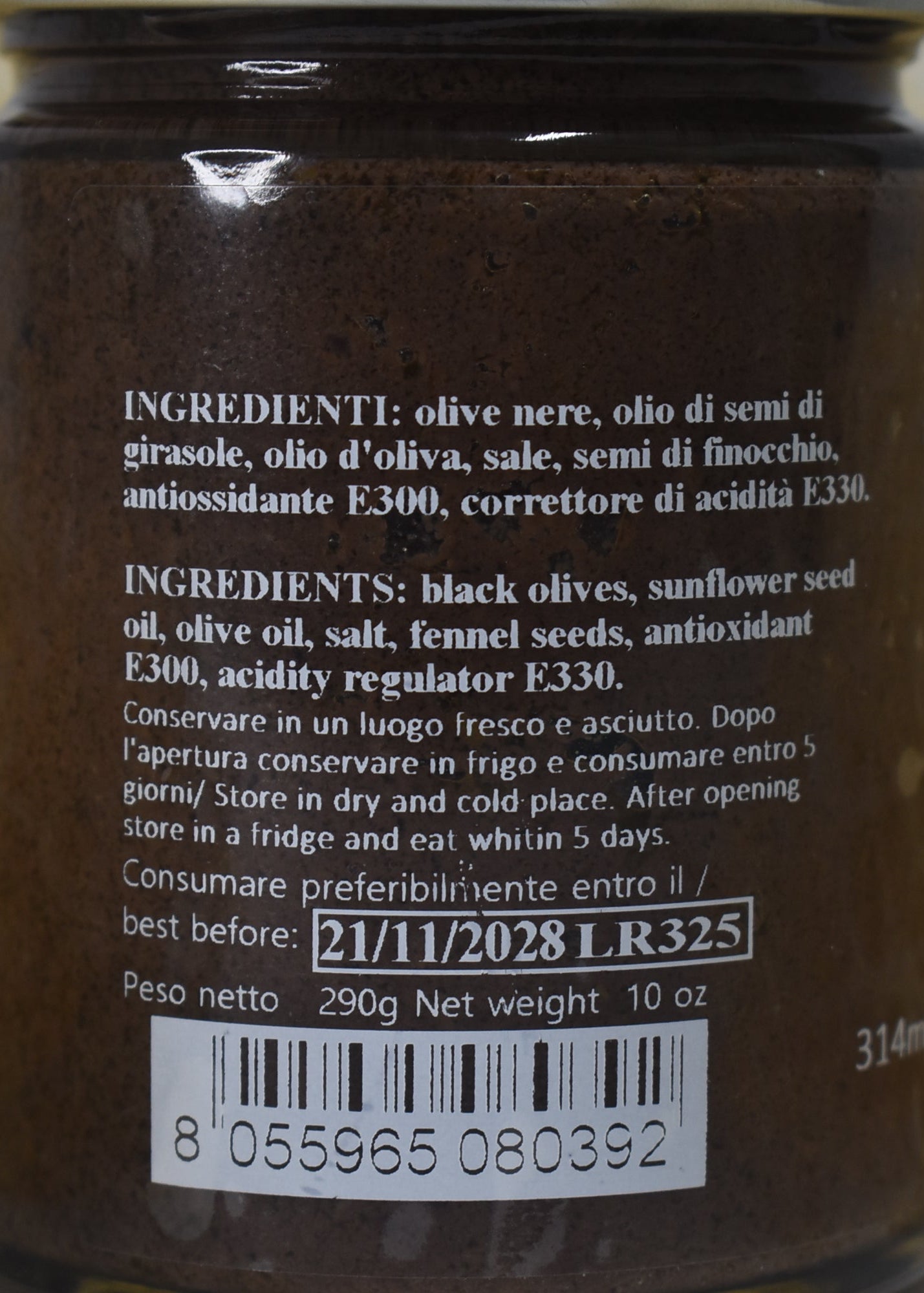 PATÉ DI OLIVE NERE