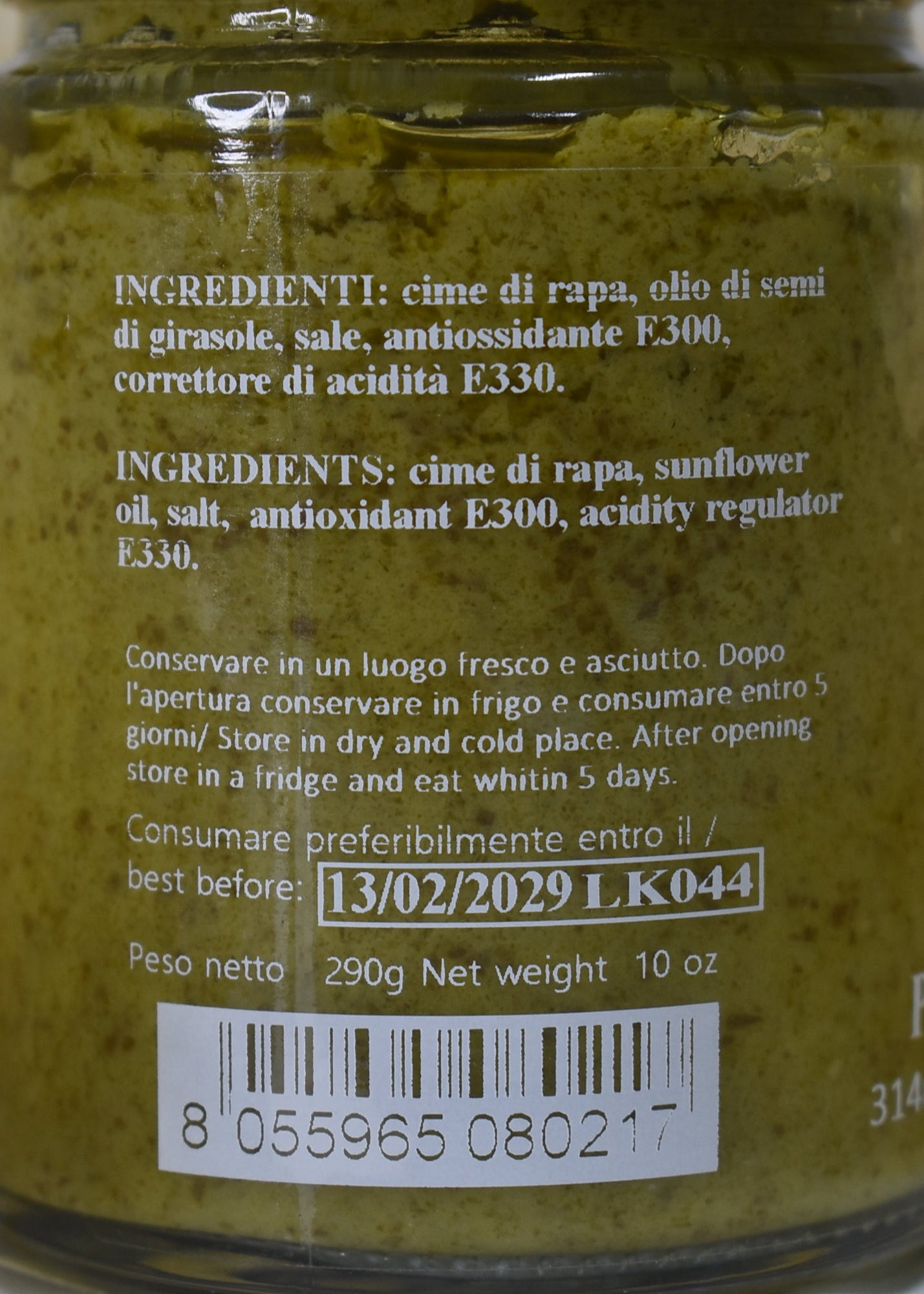 PATÉ DI CIME DI RAPA