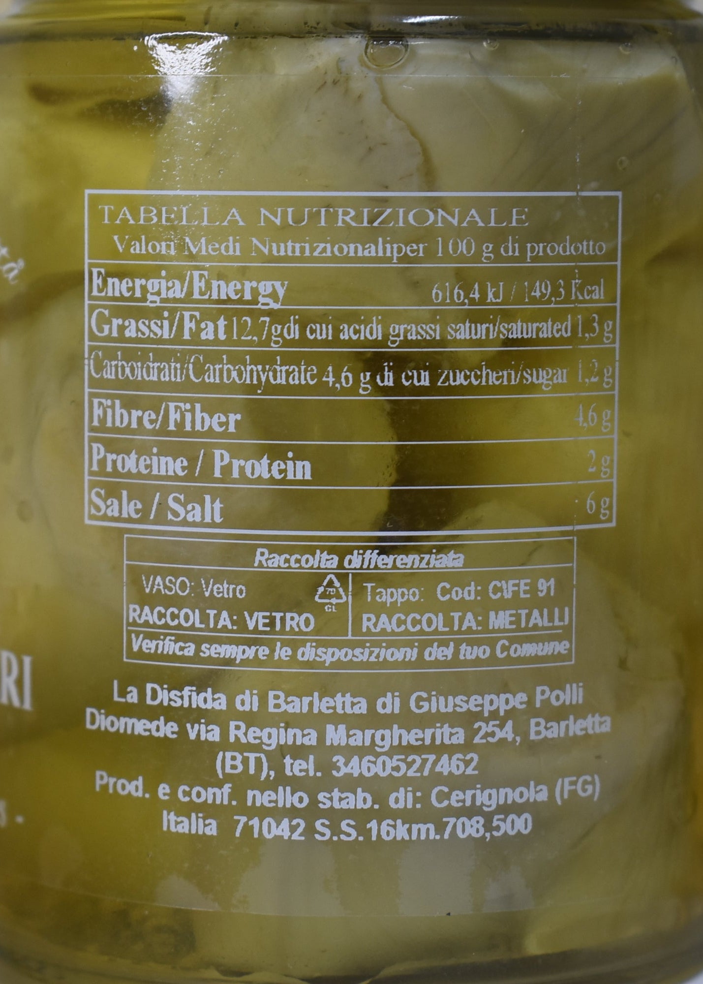 CARCIOFI INTERI SEMPLICI
