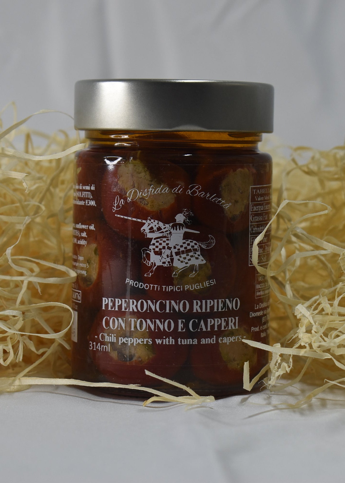 PEPERONCINO RIPIENO CON TONNO E CAPPERI