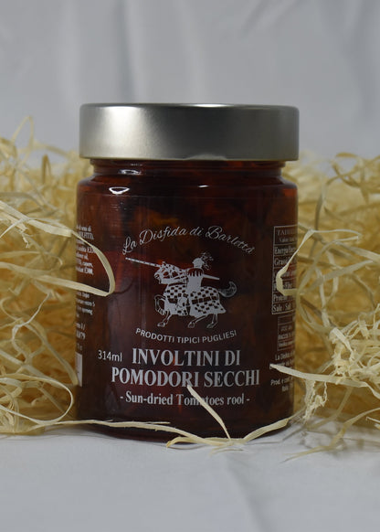 INVOLTINI DI POMODORI SECCHI