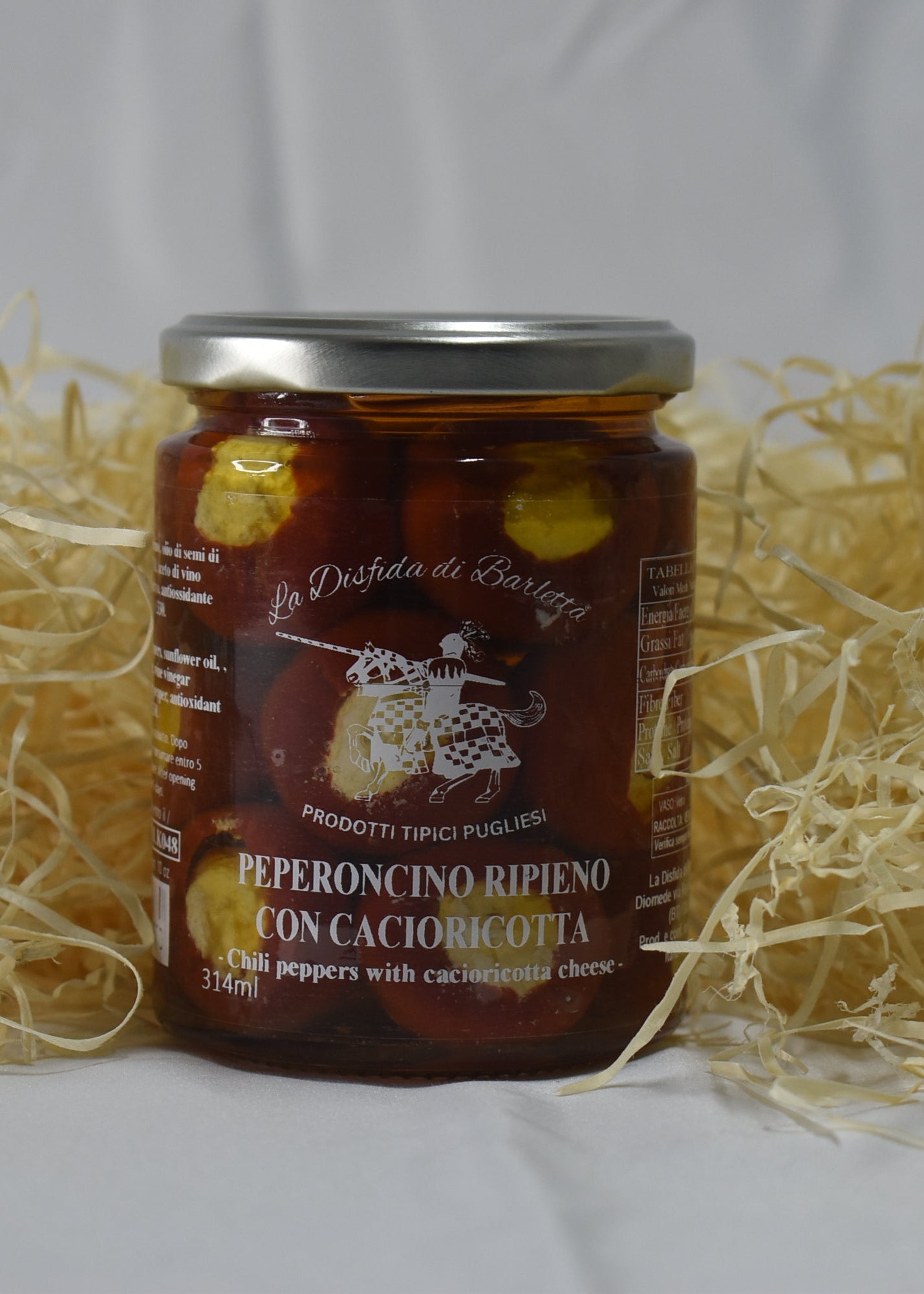 PEPERONCINO RIPIENO CON CACIORICOTTA