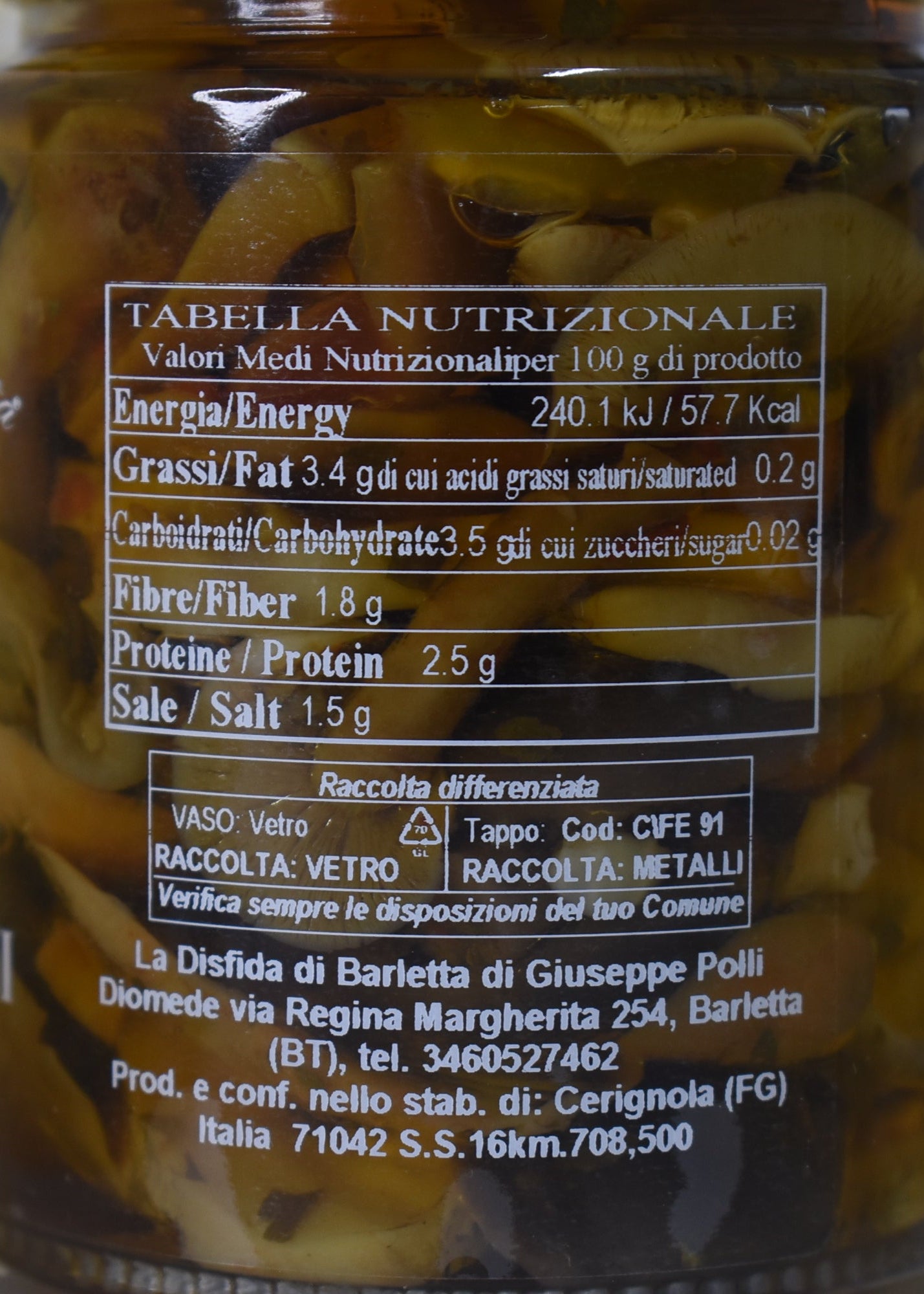 TRIS DI FUNGHI