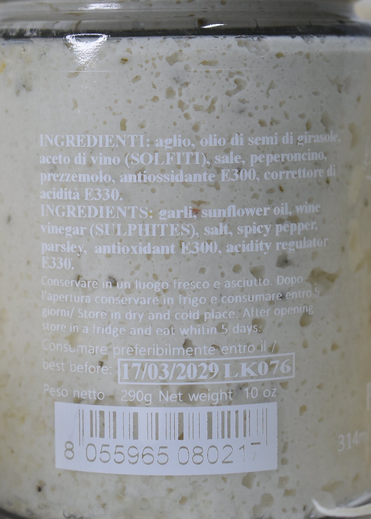 PATÉ DI AGLIO