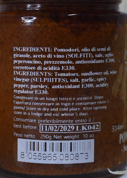 PATÉ DI POMODORI SECCHI