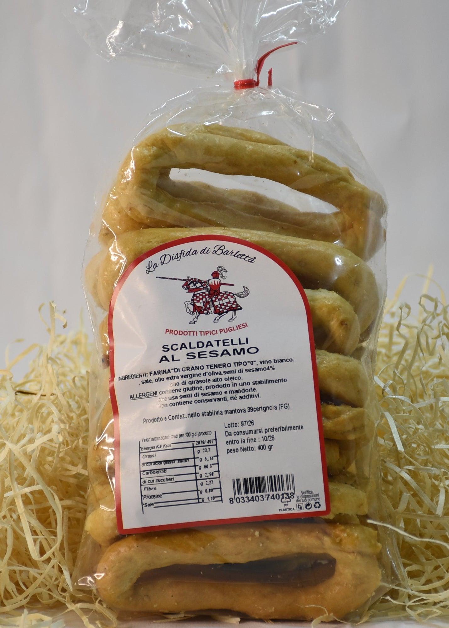 SCALDATELLI AL SESAMO