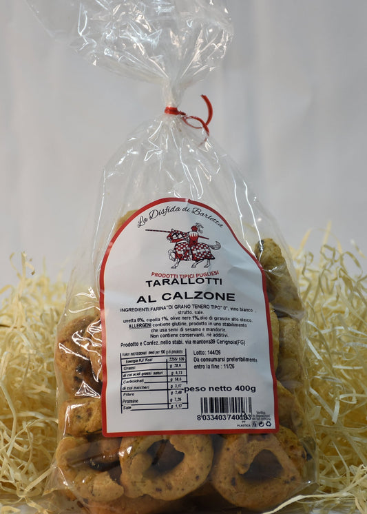 TARALLOTTI AL CALZONE