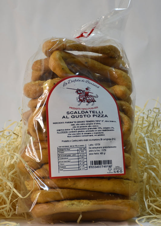 SCALDATELLI AL GUSTO PIZZA