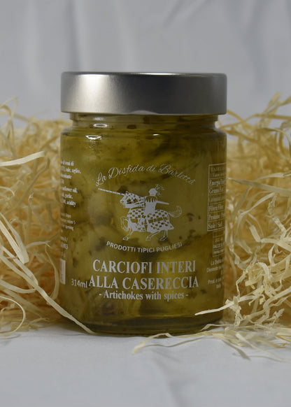 CARCIOFI INTERI ALLA CASERECCIA