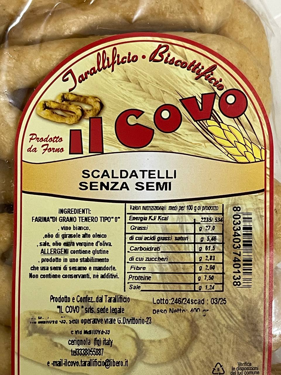 SCALDATELLI SENZA SEMI