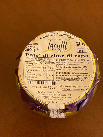 PATÉ DI CIME DI RAPA